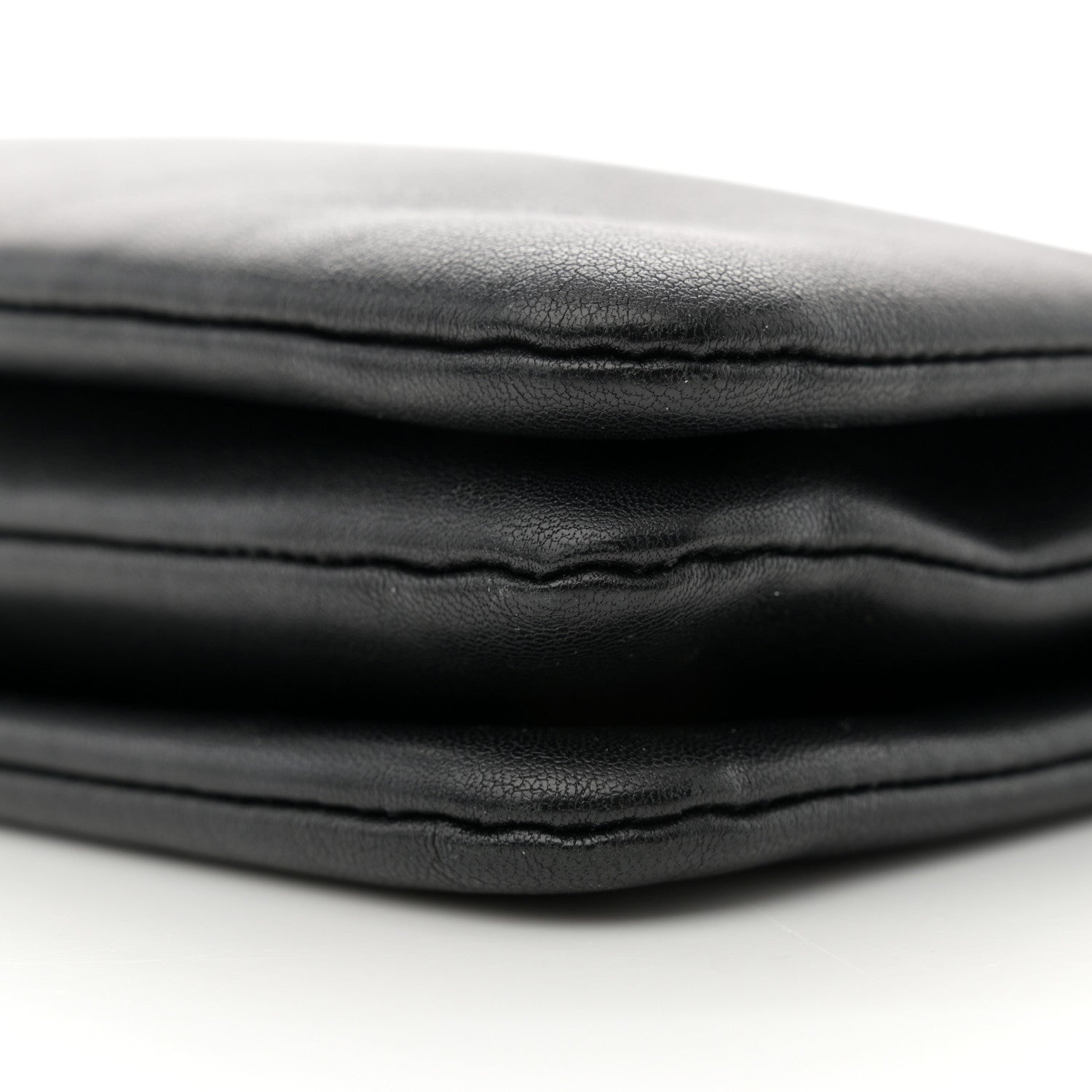 Celine Lambskin Small Trio Crossbody Bag Black 10 of 12