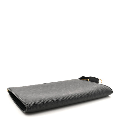Louis Vuitton Epi Pochette Accessories 24 Black 4 of 10