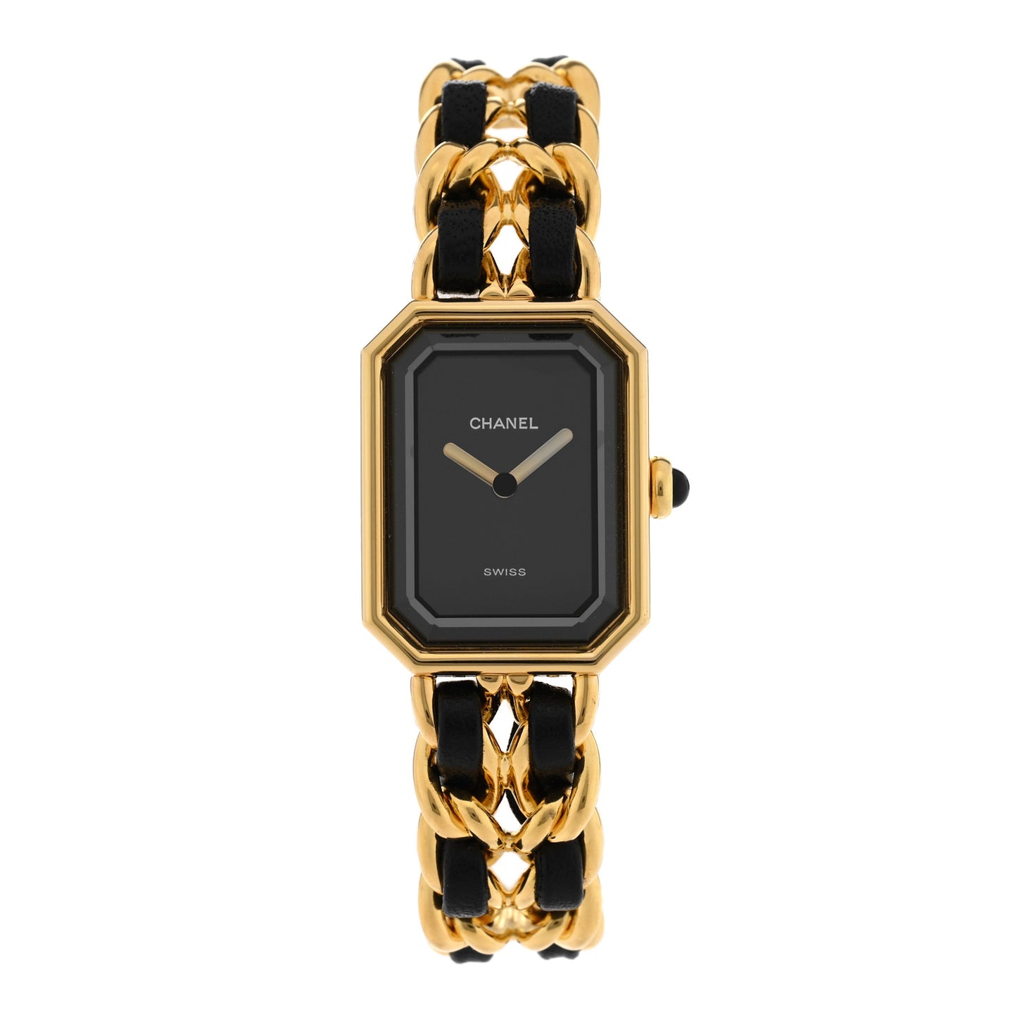 Stainless Steel Lambskin 20mm Chain Premiere Quartz Watch Gold