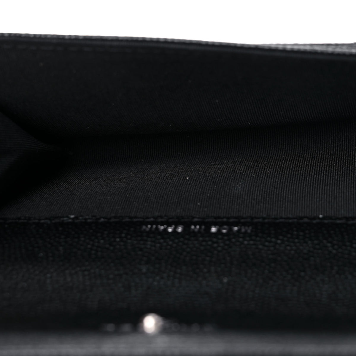 Chanel Caviar Quilted Boy Flap Card Holder Black 5 of 9