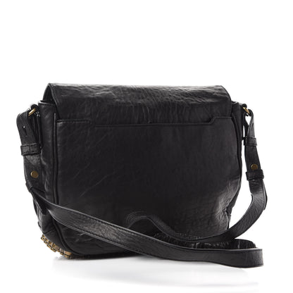 Alexander Wang Pebbled Lambskin Lia Sling Black 3 of 9