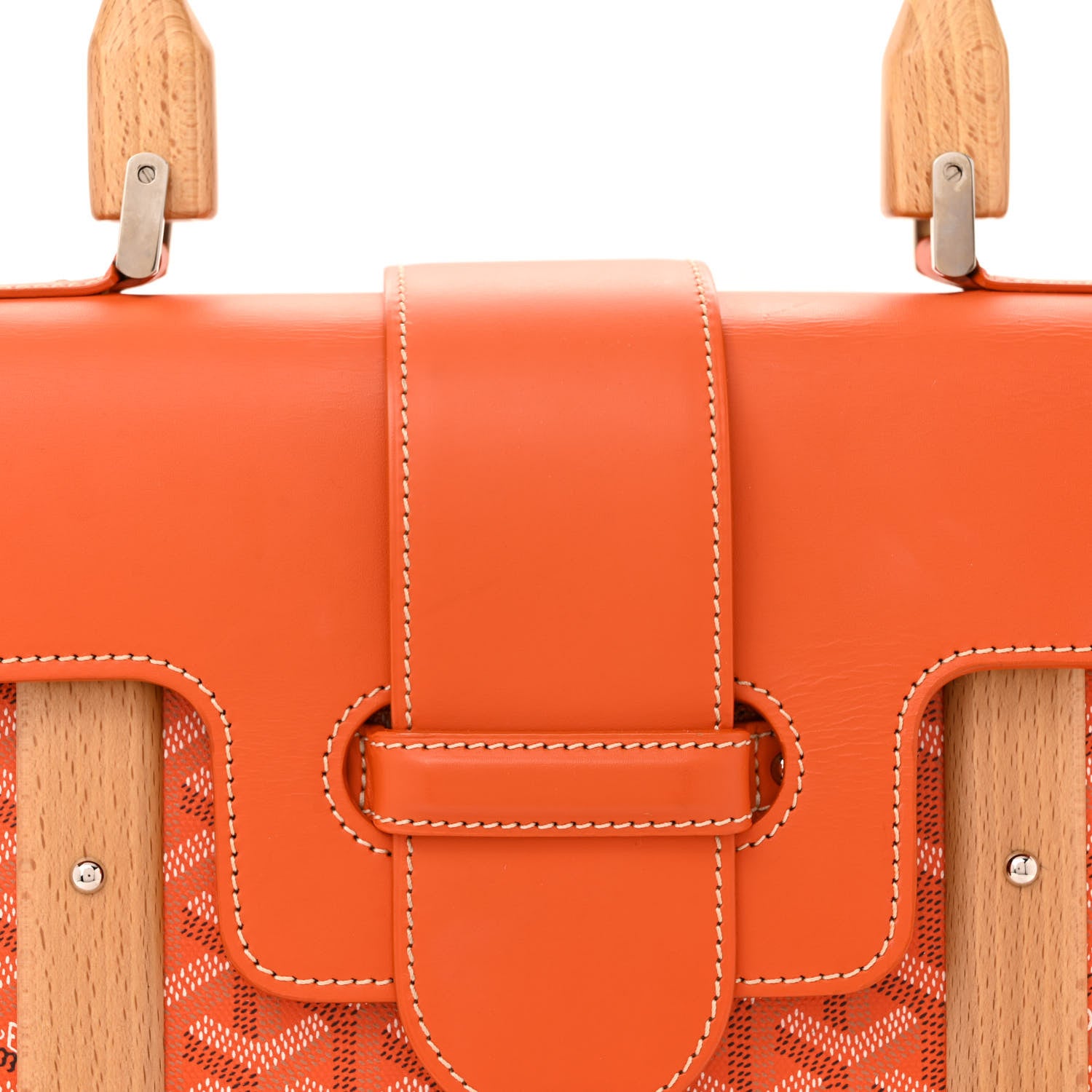 Goyard Goyardine Saigon MM Orange 7 of 13