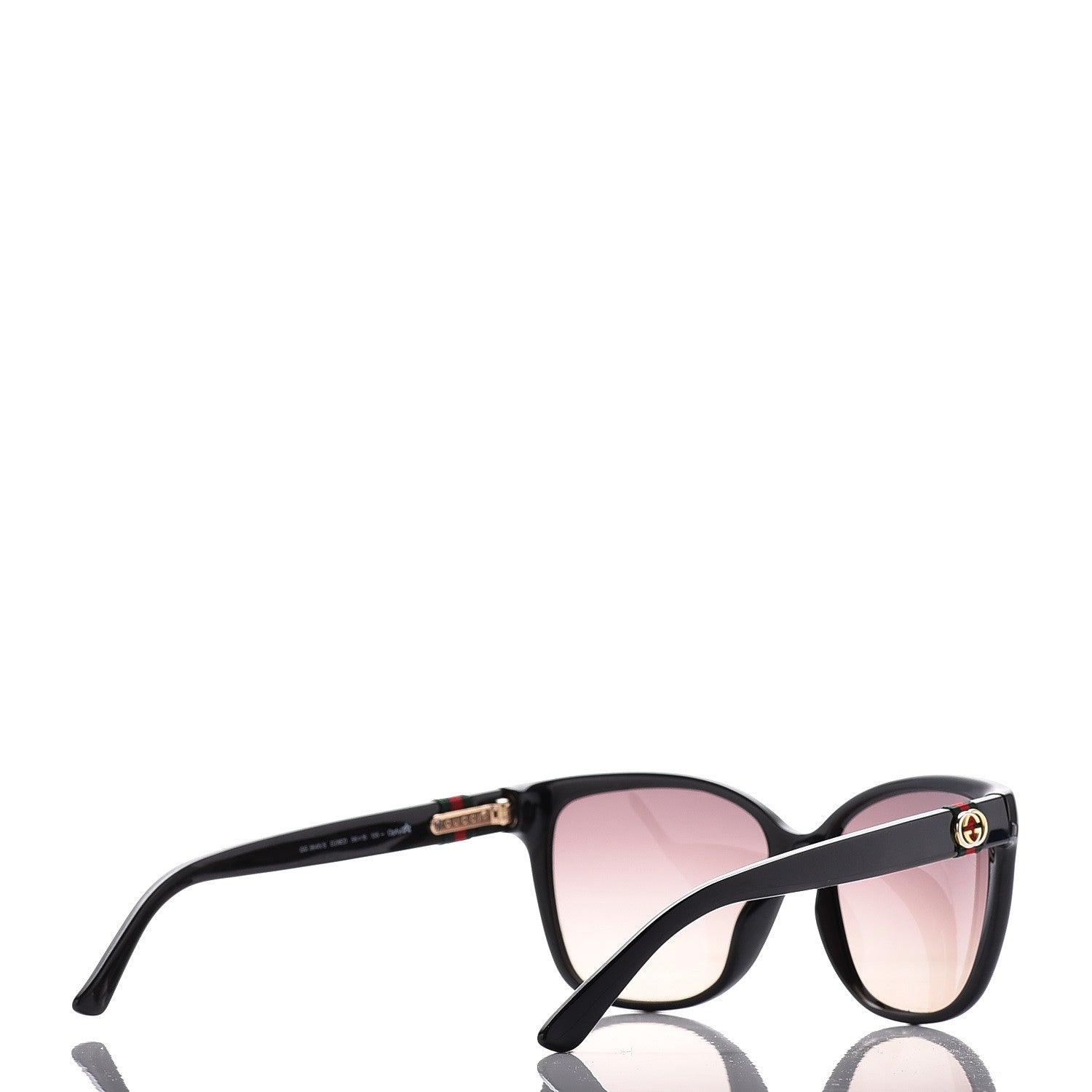 Gucci Web Sunglasses GG 3645/S Black 4 of 8