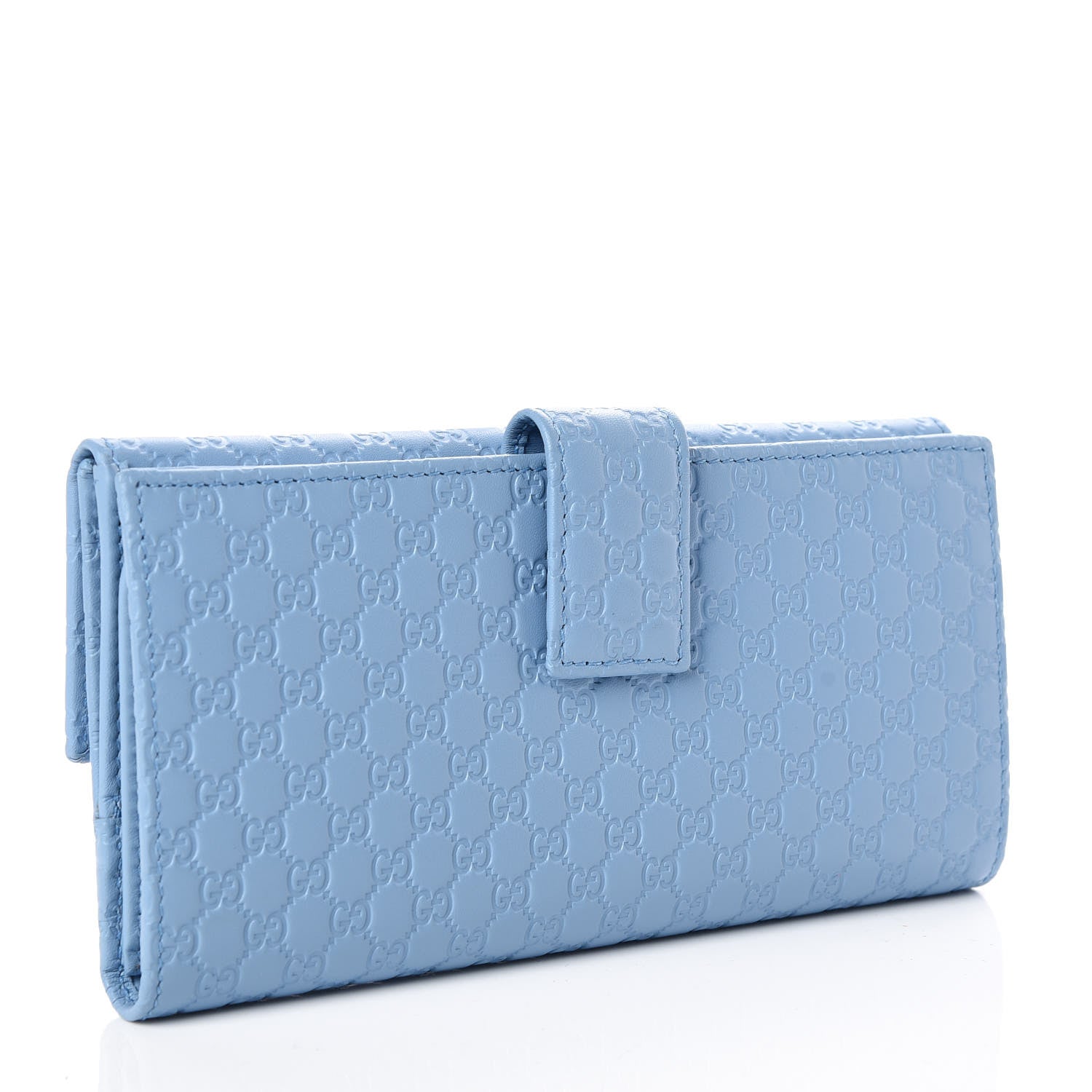 Gucci Microguccissima Continental Flap Wallet Mineral Blue 3 of 8