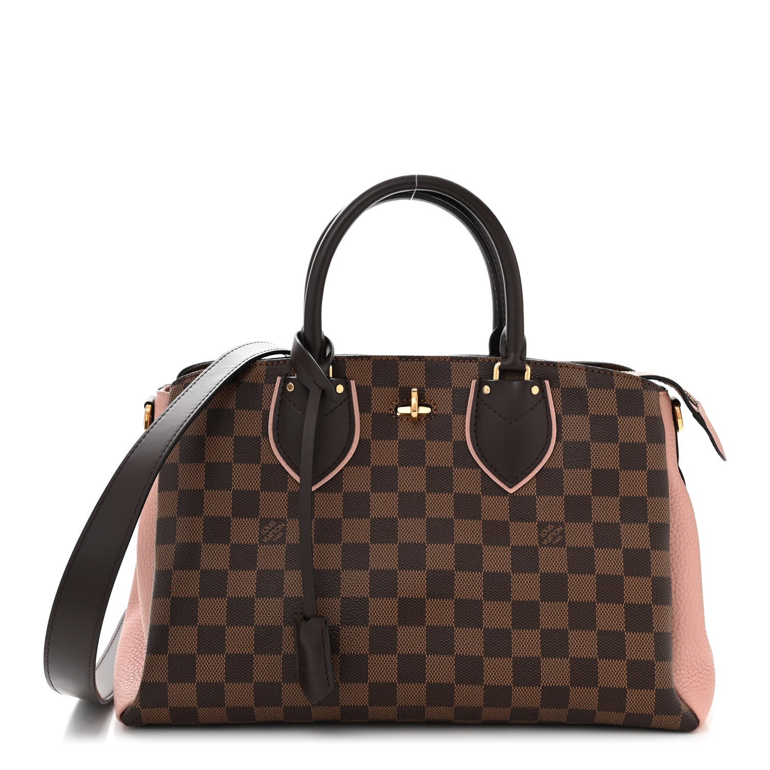 Louis Vuitton Cuir Taurillon Damier Ebene Normandy Magnolia 1 of 11