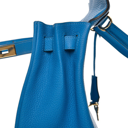 Hermes Togo Kelly Retourne 28 Bleu Zanzibar 27 of 36