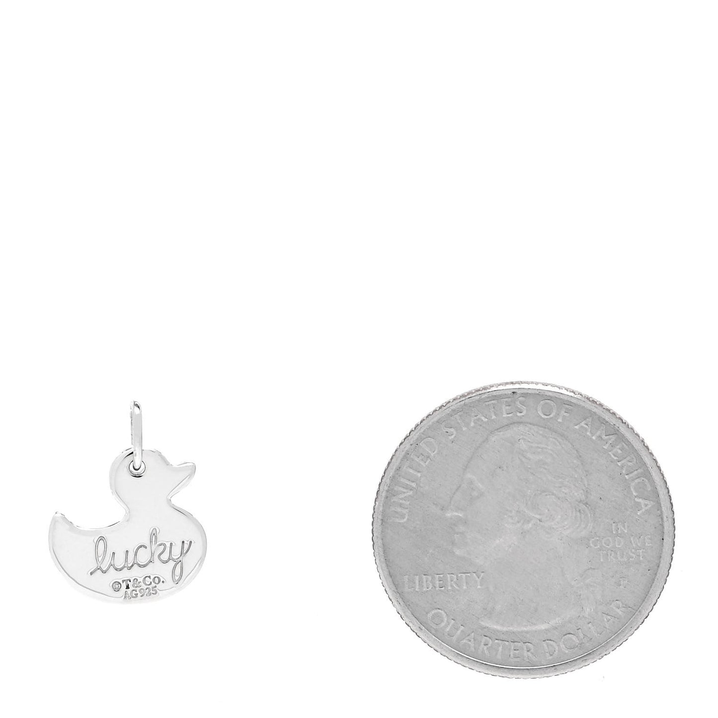 Sterling Silver Lucky Duck Charm