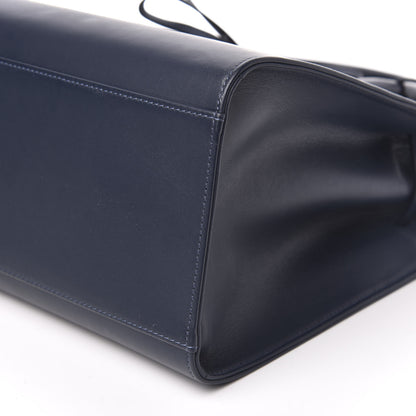 Mansur Gavriel Calfskin Sun Bag Blu 8 of 9