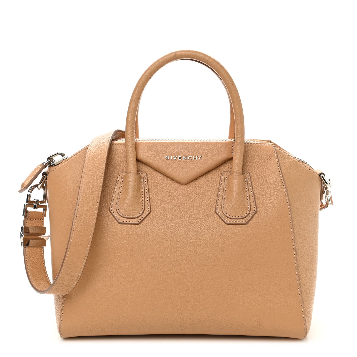 Givenchy Sugar Goatskin Small Antigona Light Beige 1 of 13