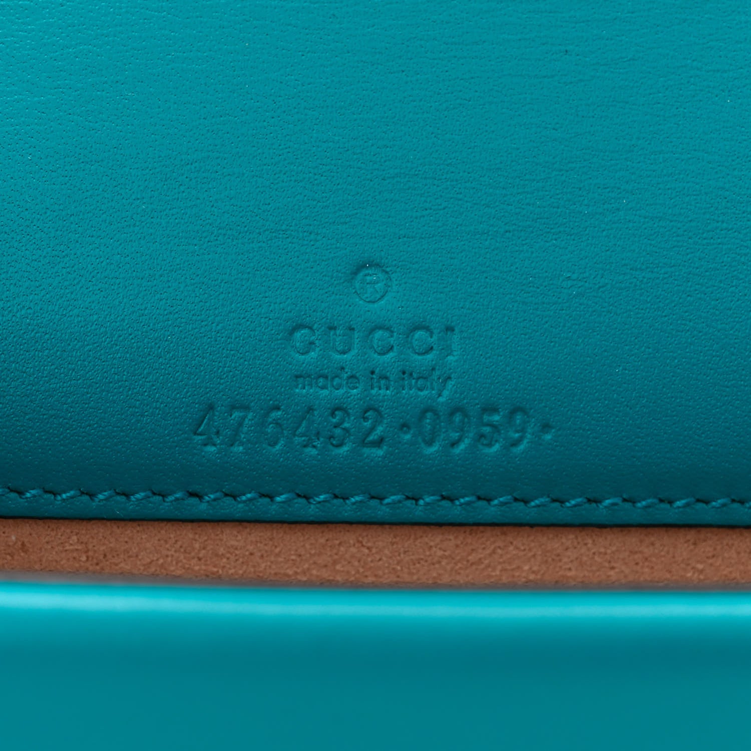 Gucci Velvet Super Mini Dionysus Shoulder Bag Pavone Cyan 6 of 10