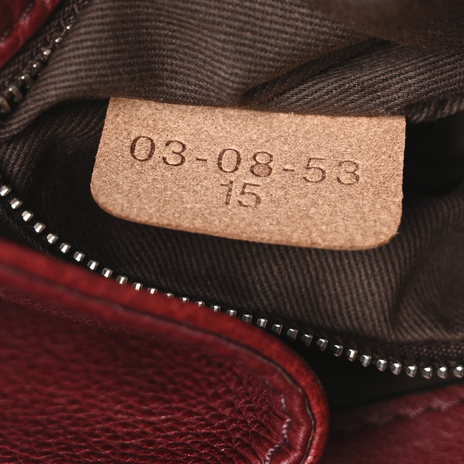 Chloe Calfskin Paddington Tote Red 7 of 10