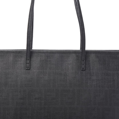 Fendi Zucca Spalmati Small Roll Tote Black 9 of 9