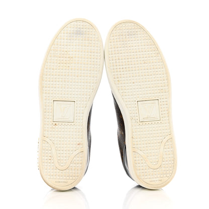 Louis Vuitton Patent Monogram Frontrow Sneakers 36.5 5 of 11
