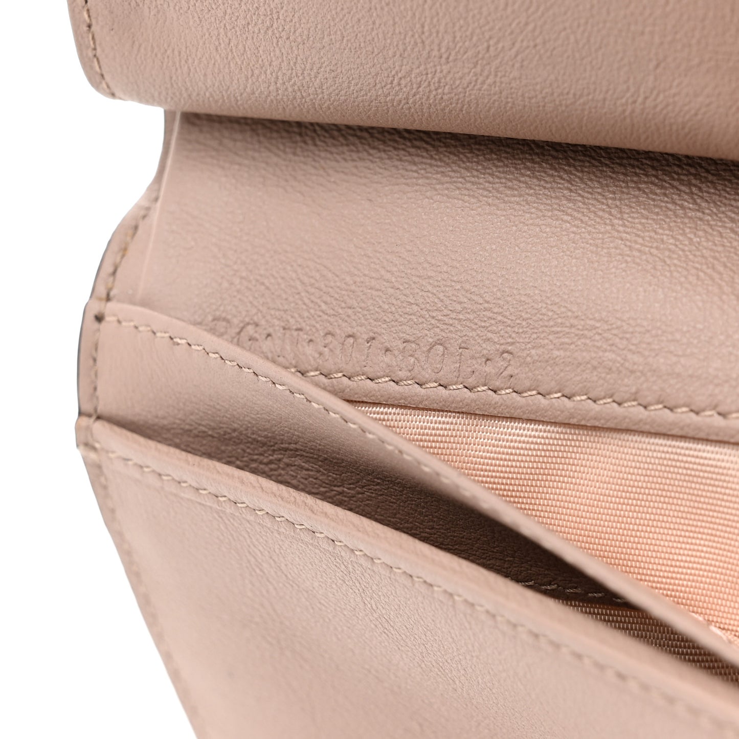 Calfskin Rockstud Continental Wallet Poudre