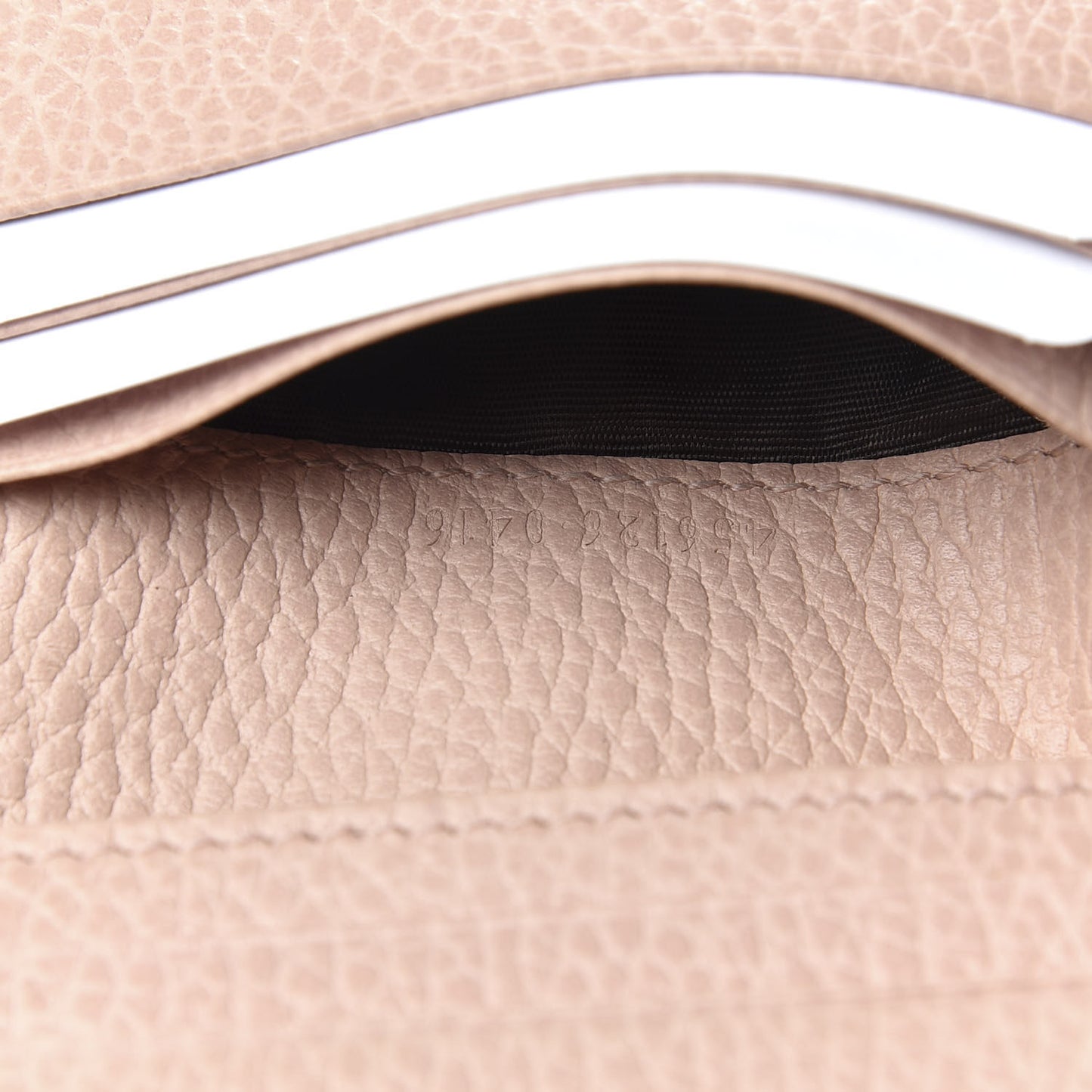 Dollar Calfskin GG Marmont Card Case Perfect Pink