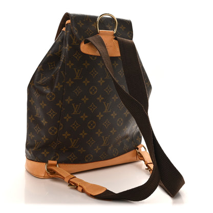 Louis Vuitton Monogram Montsouris GM Backpack 2 of 8