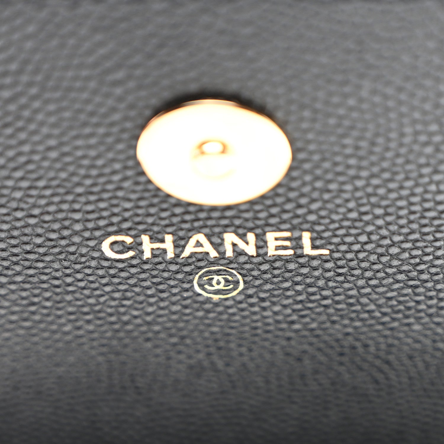 Chanel Caviar Quilted Pocket Twins Clutch With Chain  Black 6 of 11