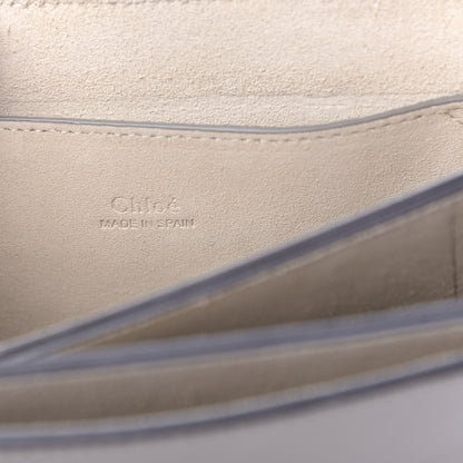 Chloe Suede Calfskin Small Faye Shoulder Bag Motty Grey 6 of 10