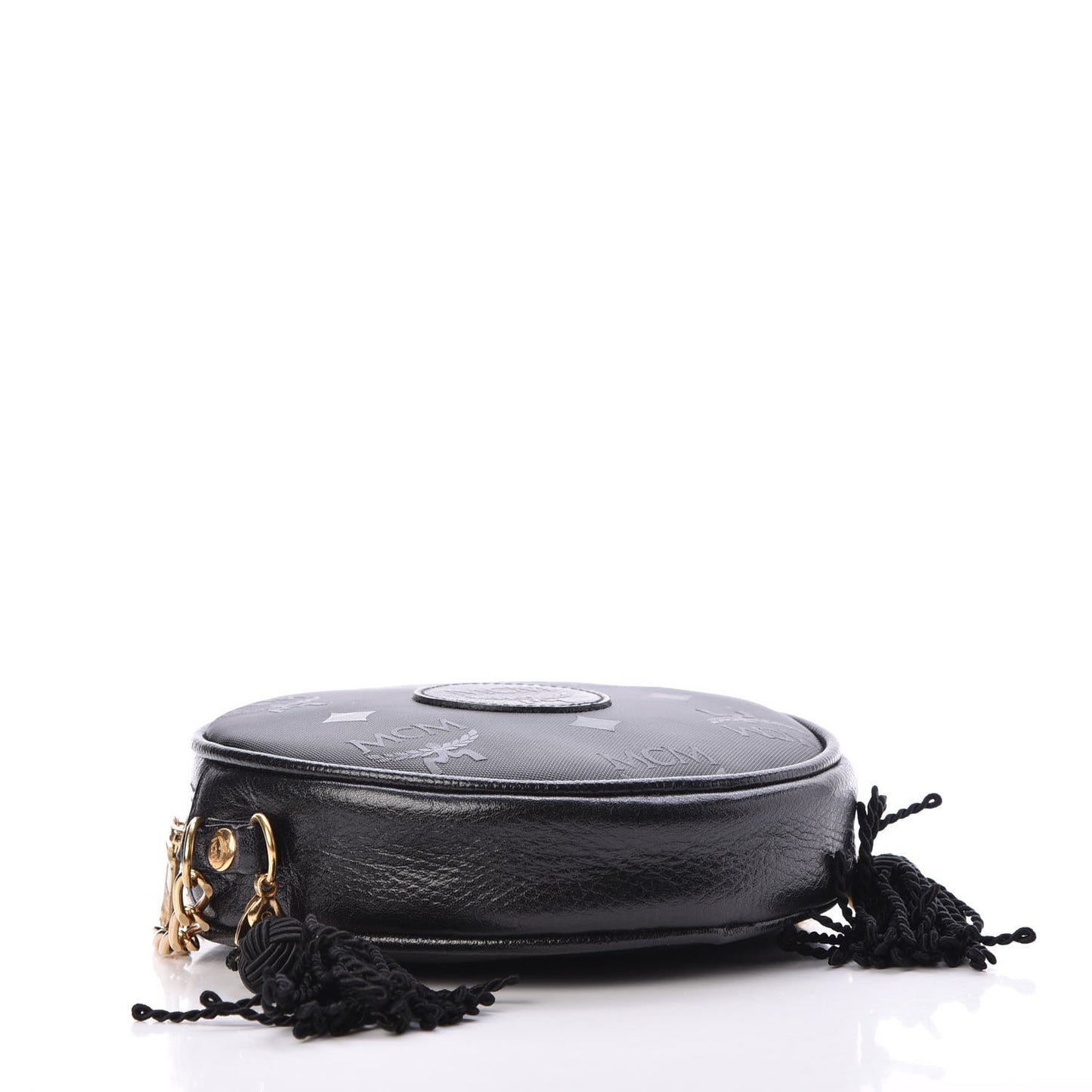 Monogram Coated Canvas Round Suzy Wong Crossbody Black