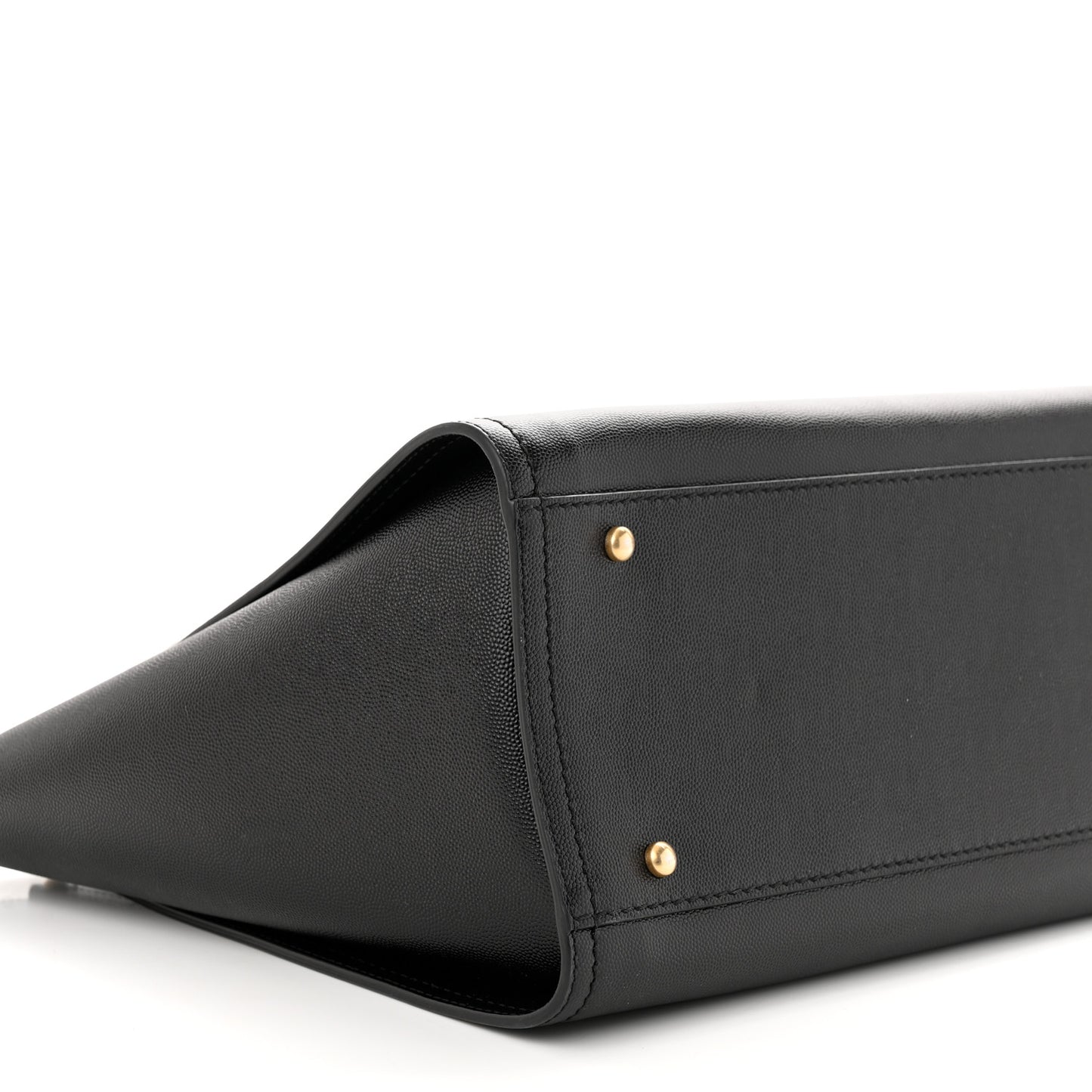 Caviar Small Studded Deauville Tote Black