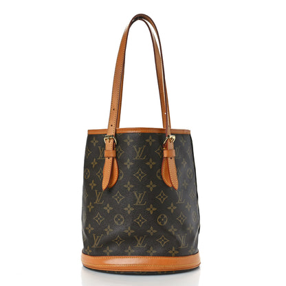 Louis Vuitton Monogram Petit Bucket 23 1 of 11