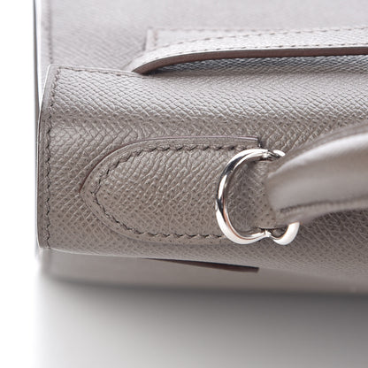 Hermes Epsom Kelly Sellier 28 Etain 21 of 37