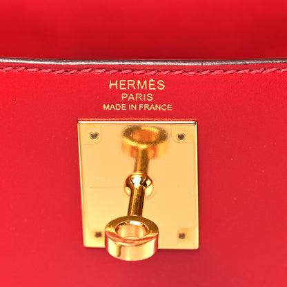 Hermes Box Kelly Sellier 28 Rouge Vif 5 of 10