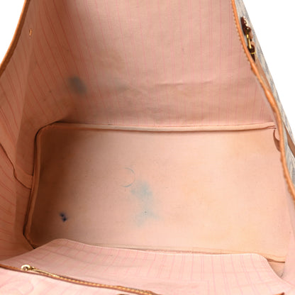 Louis Vuitton Damier Azur Neo Neverfull GM Rose Ballerine 4 of 10