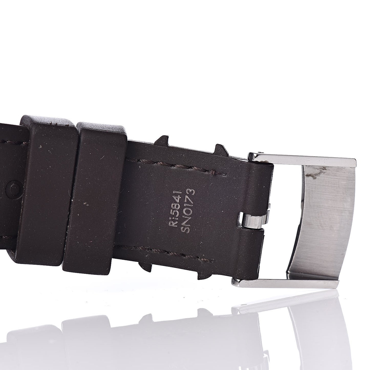 Stainless Steel Rubber 41mm Tambour Chronograph Automatic Watch Brown
