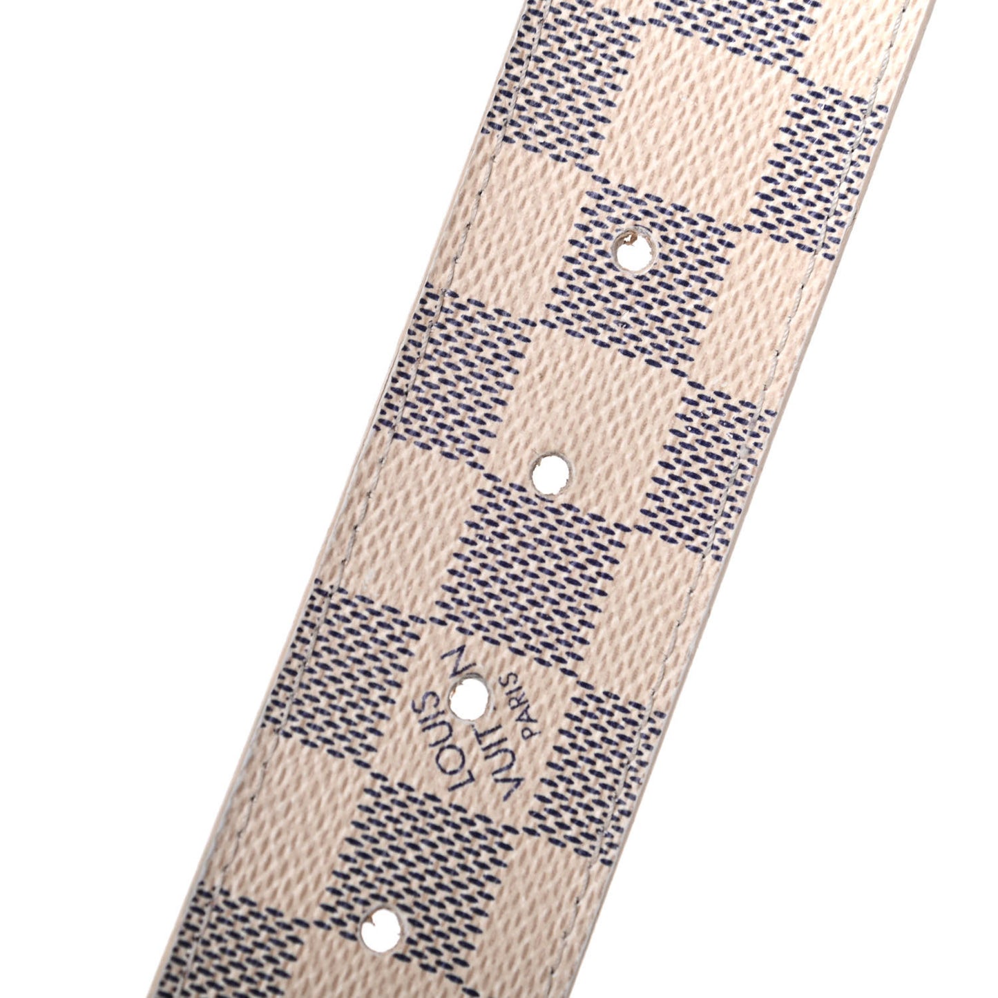 Damier Azur 40mm LV Initiales Belt 85 34