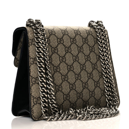 Gucci GG Supreme Monogram Mini Dionysus Shoulder Bag Black 3 of 14