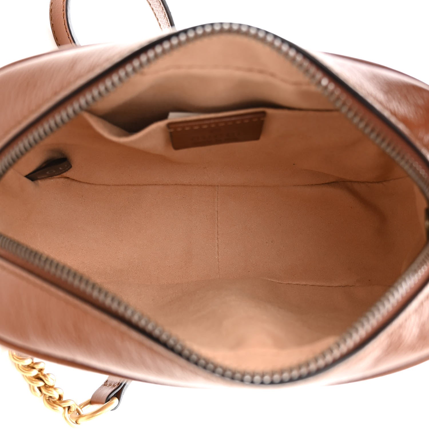 Gucci Azalea Calfskin Matelasse Mini GG Marmont Chain Shoulder Bag Cuir 5 of 10