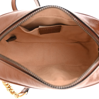 Gucci Azalea Calfskin Matelasse Mini GG Marmont Chain Shoulder Bag Cuir 5 of 10