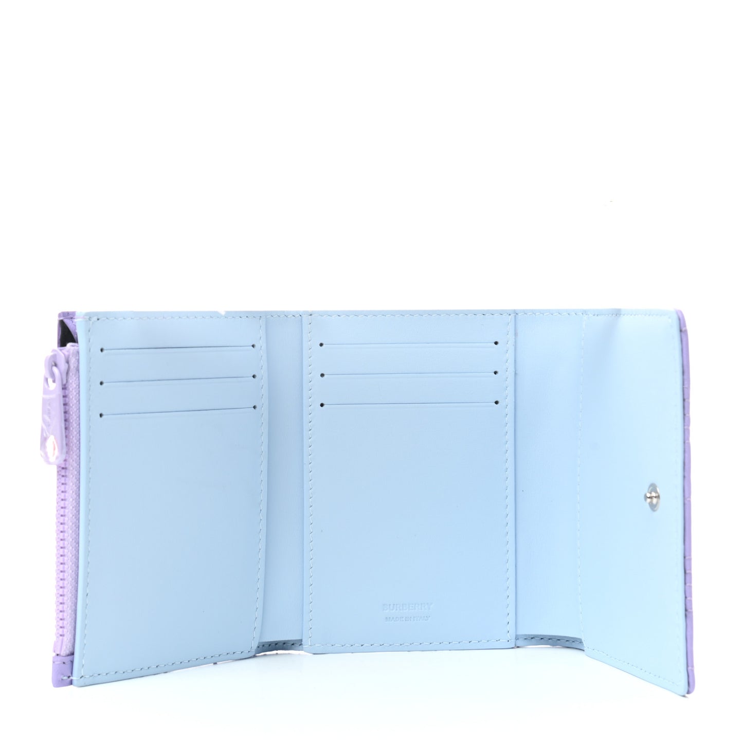Lambskin Quilted Lola Wallet Soft Violet