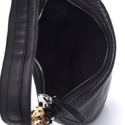 Gucci Guccissima Medium GG Twins Hobo Black 5 of 10