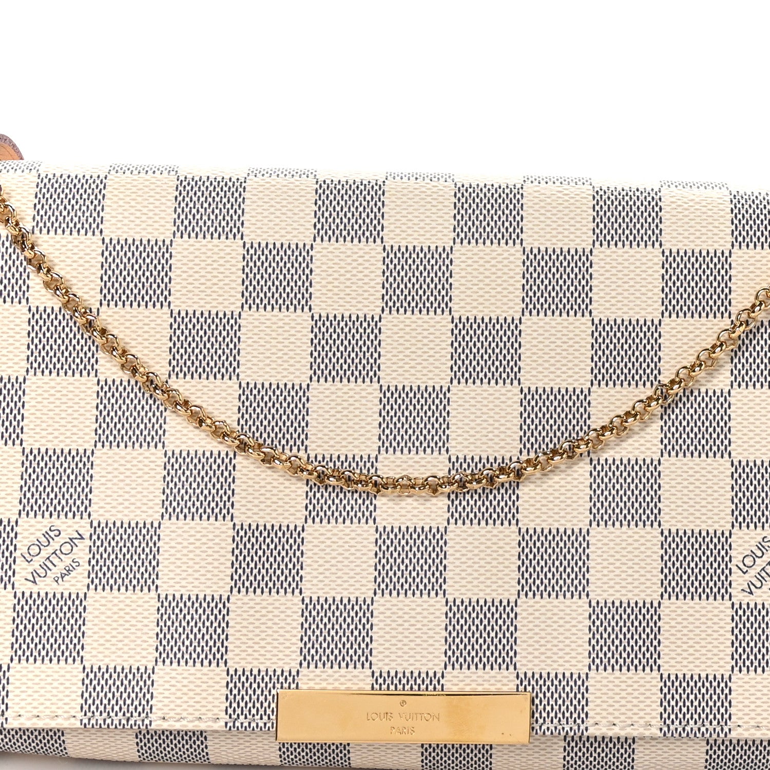Louis Vuitton Damier Azur Favorite MM 7 of 9