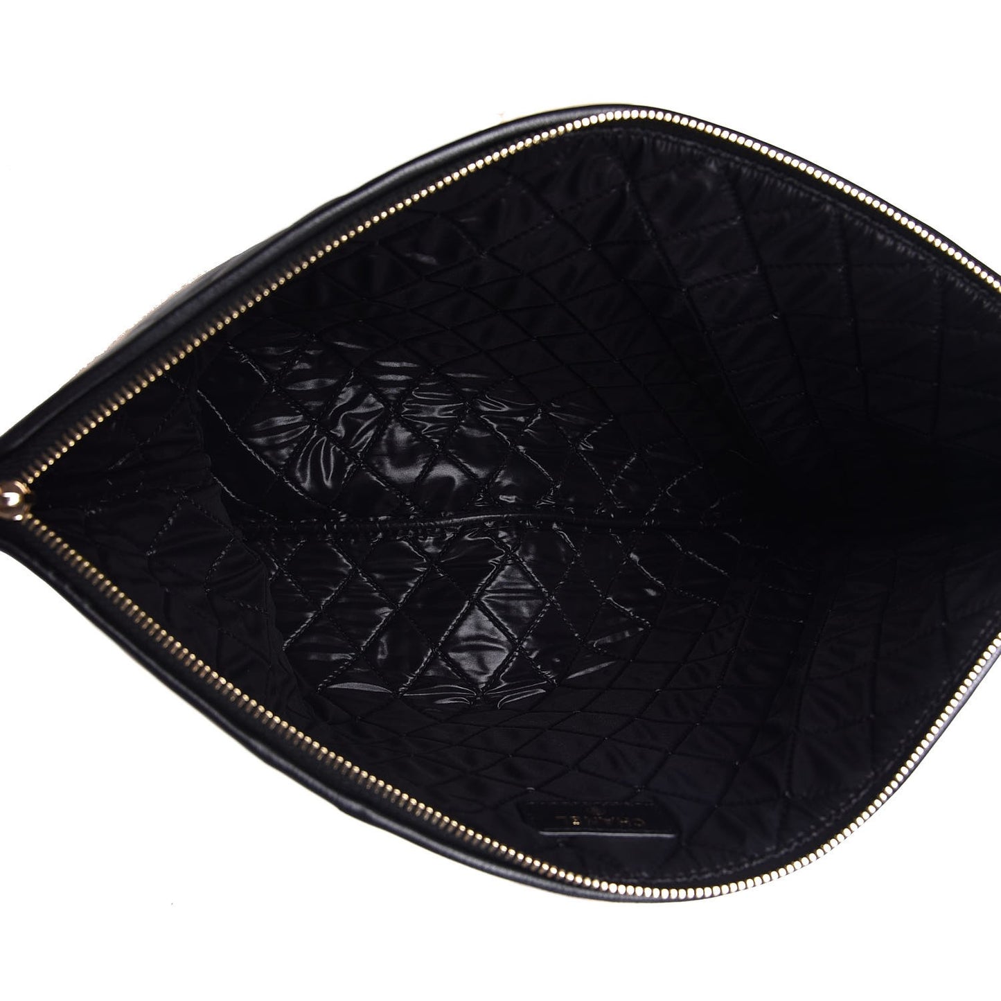 Lambskin Patchwork Large Cosmetic Case Multicolor