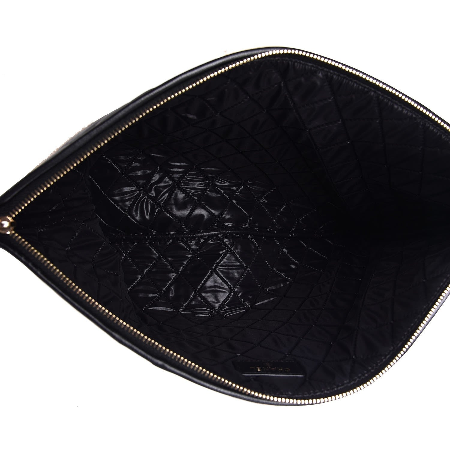 Chanel Lambskin Patchwork Large Cosmetic Case Multicolor 5 of 11