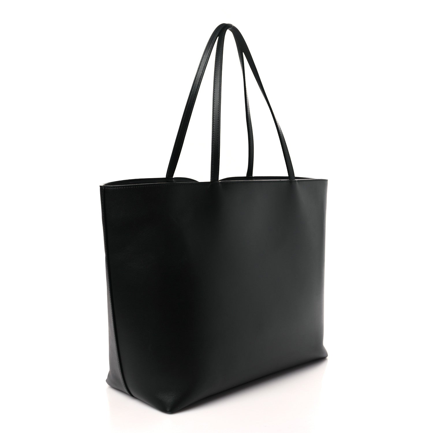 Dolce & Gabbana Calfskin DG Logo Shopper Tote Black 3 of 9