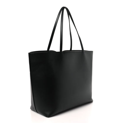 Dolce & Gabbana Calfskin DG Logo Shopper Tote Black 3 of 9