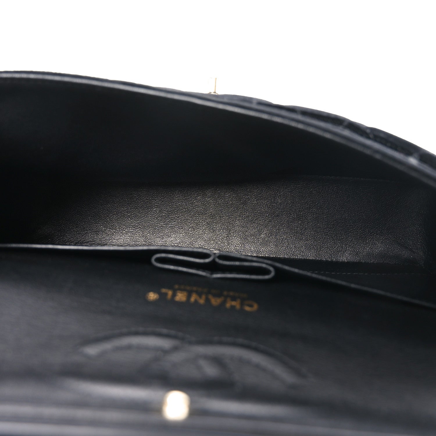 Chanel Velvet Quilted Medium Double Flap Black 5 of 9