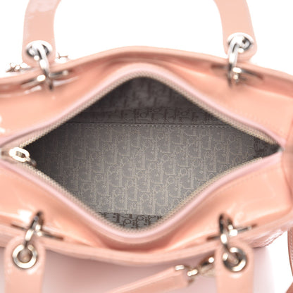 Christian Dior Patent Cannage Medium Lady Dior Pale Pink 5 of 7