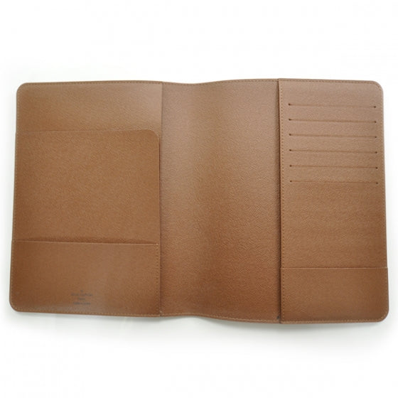Monogram Desk Agenda Cover