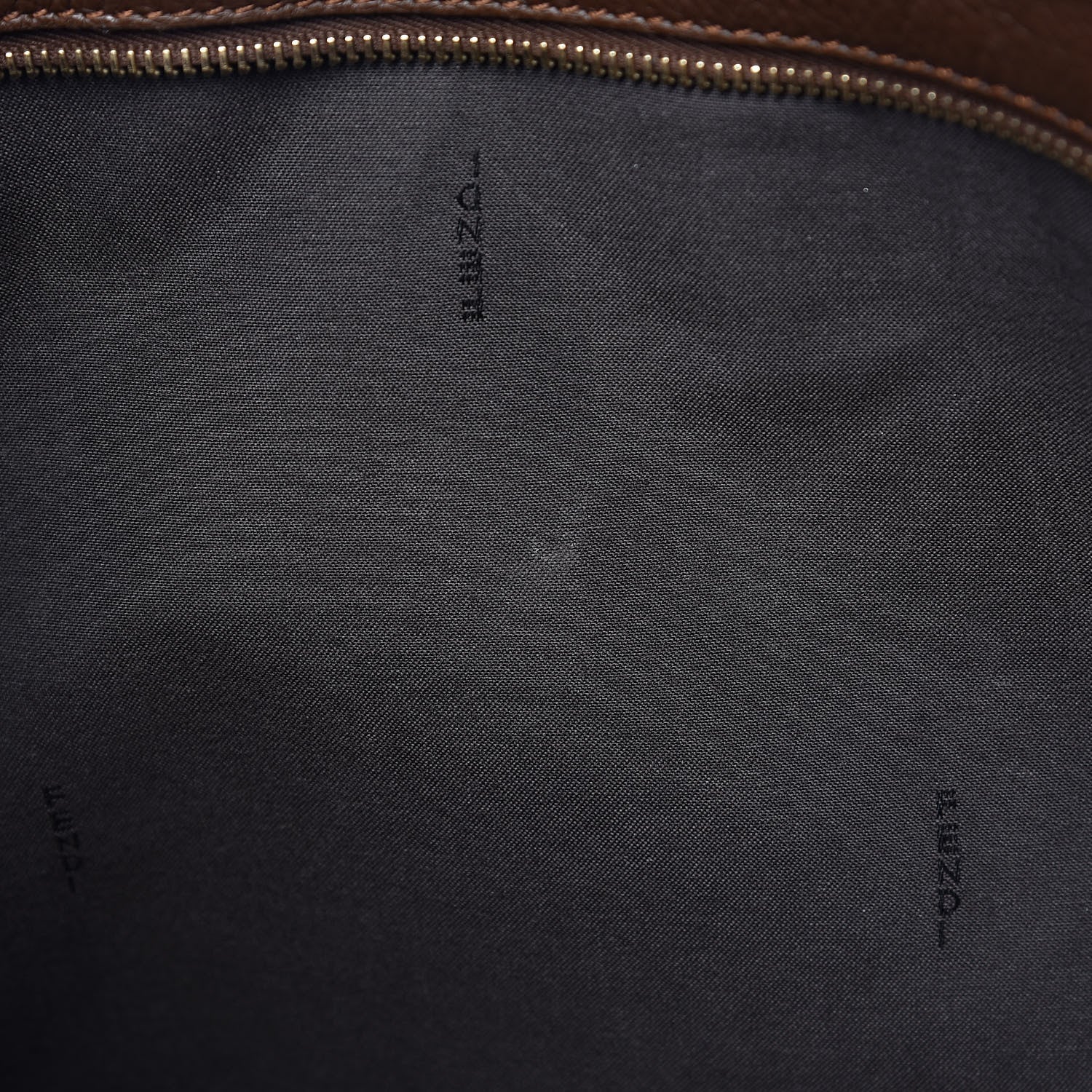 Fendi Zucca Vitello Artic Grande Shopping Tote Tobacco Castagna 16 of 16