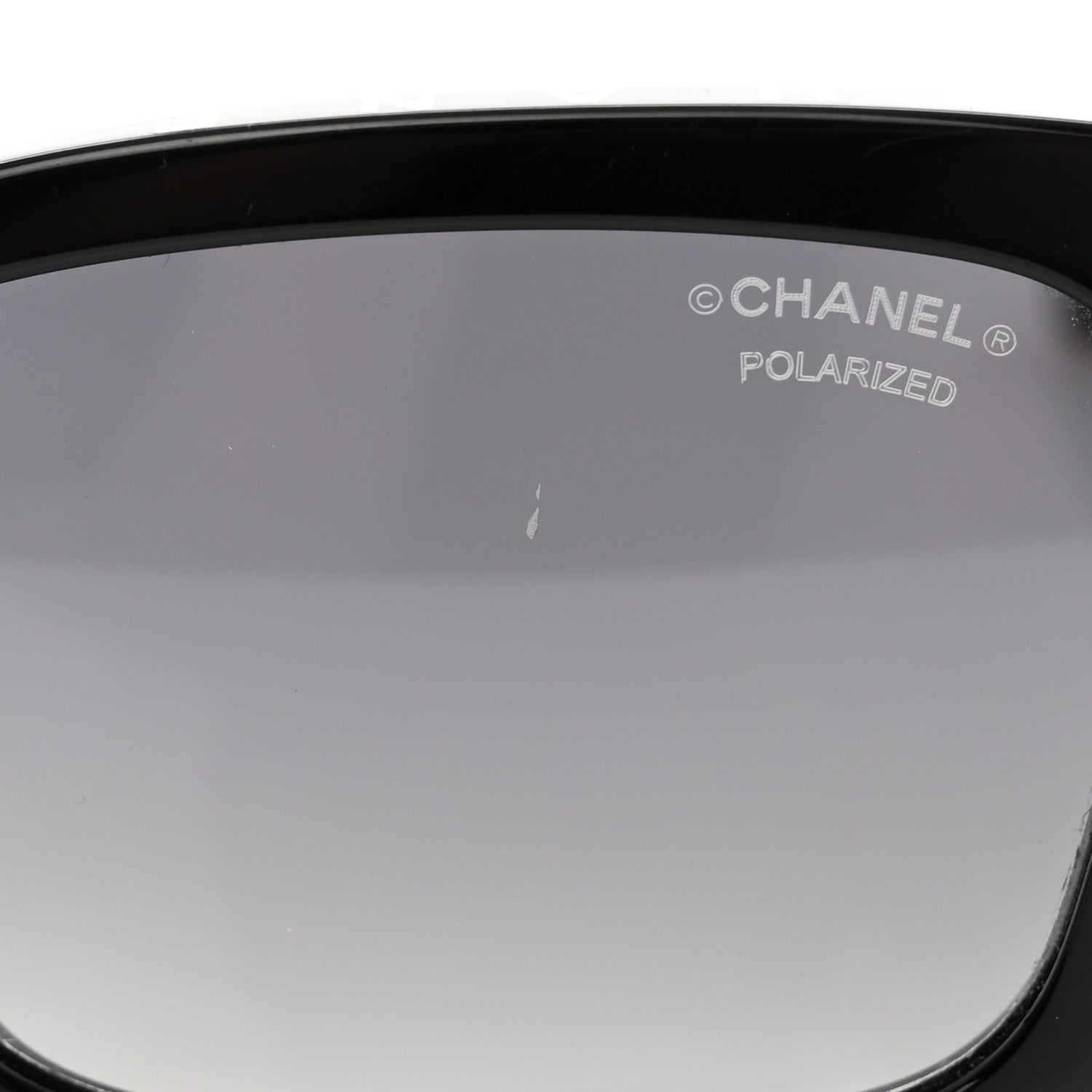 Chanel Acetate Polarized Square Sunglasses 5417 Black 8 of 9