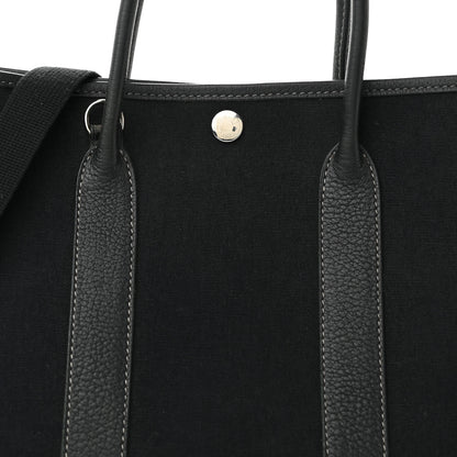 Hermes Toile Buffle Garden Party 30 TPM Black 7 of 13