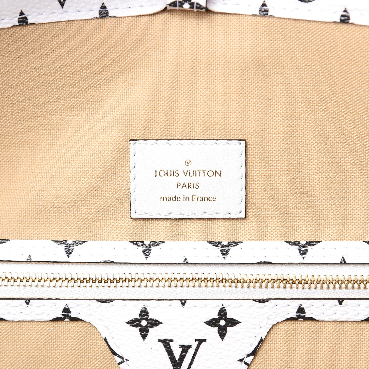 Louis Vuitton Monogram Giant Neverfull MM Kaki 6 of 10