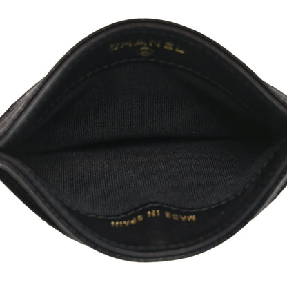 Chanel Caviar Quilted Crystal Card Holder Black 5 of 8