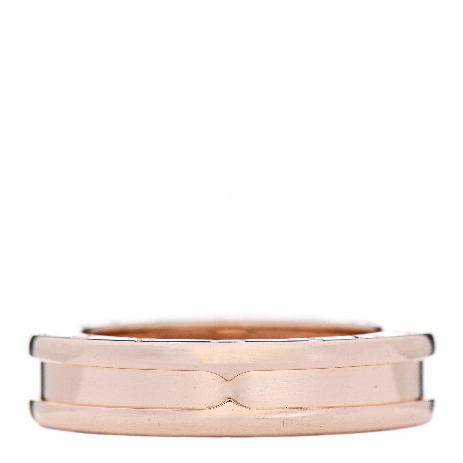 Bulgari 18K Rose Gold B.Zero1 One-Band Ring 52 6 1 of 6