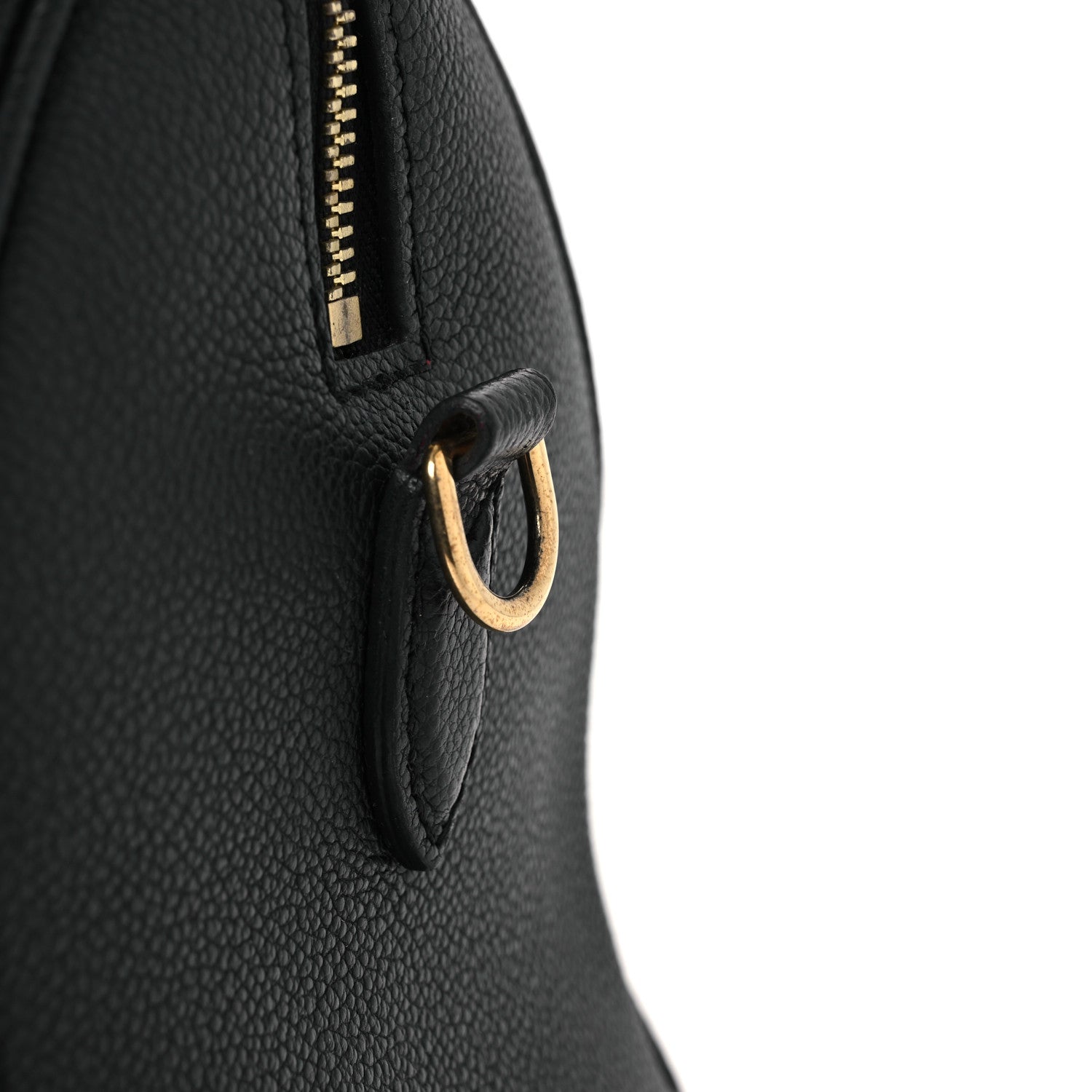 Louis Vuitton Empreinte Monogram Giant Speedy Bandouliere 25 Black Beige 10 of 12
